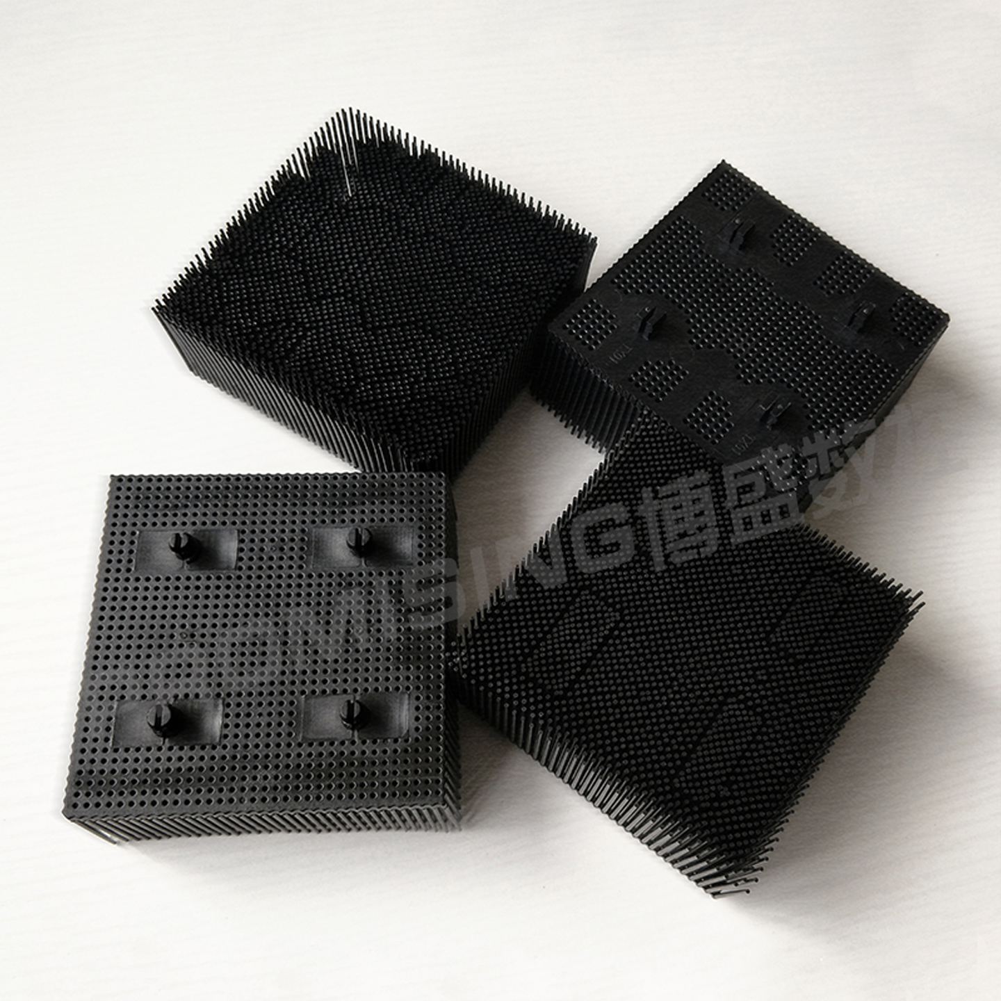 鬃毛砖92910001用于格柏裁床GTXL零件圆脚方脚刚毛砖钢毛刷棕毛砖